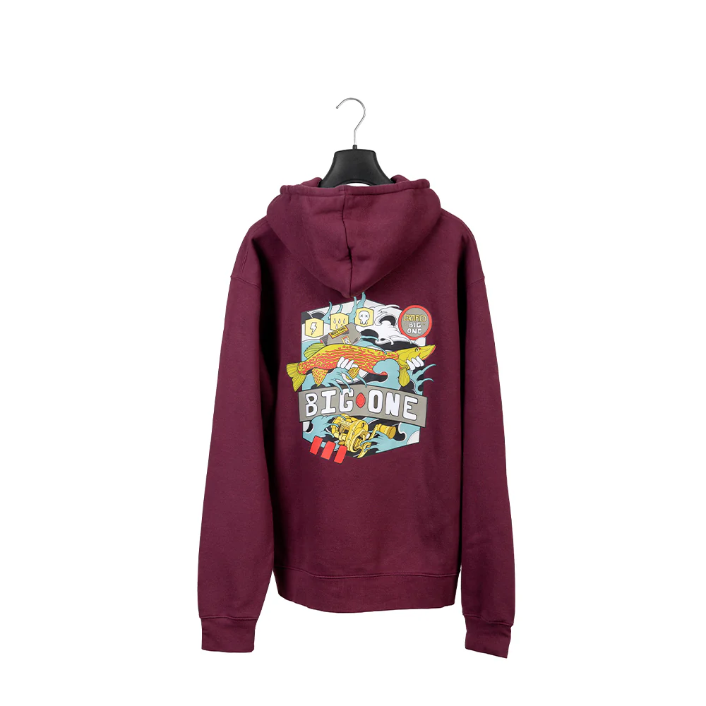 FELPA CON CAPPUCCIO “CERTIFIED MONSTER” - REGULAR FIT - Image 3